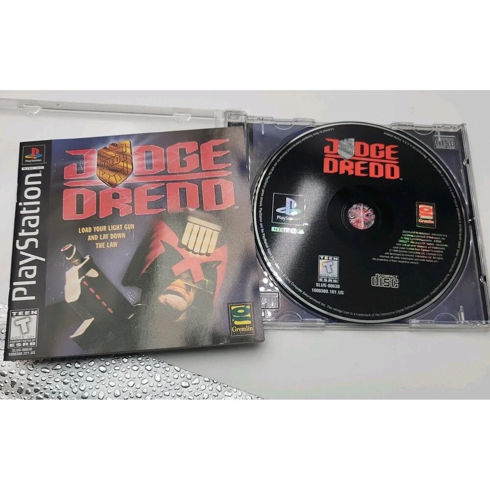 Judge Dredd - Sony Playstation 1 PS1 - Complete In Box CIB